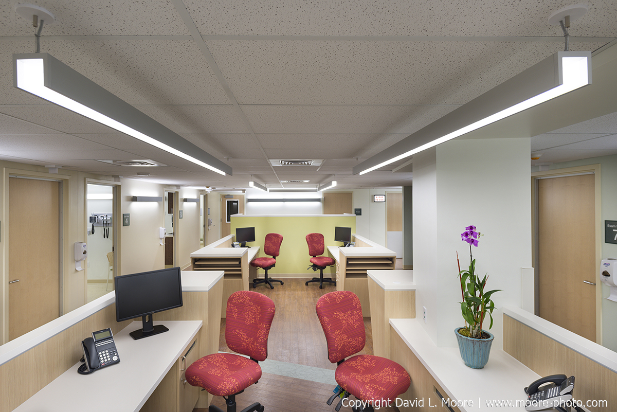 Photography of commercial interior design