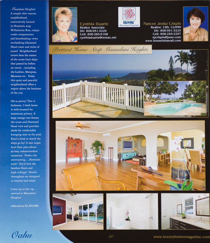 Professional Photographic Tearsheet